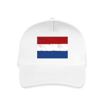 Drapeau des Pays-Bas - Pays-Bas - Casquette de baseball bio Enfant - blanc - Devant