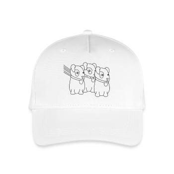 Russell Gang - Casquette de baseball bio Enfant - blanc - Devant