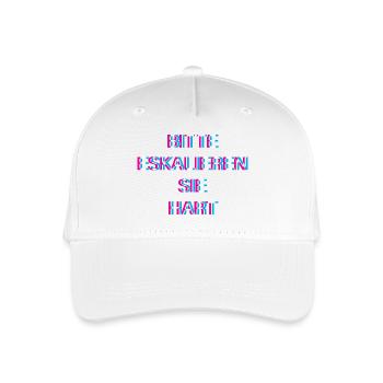 Hardtekk Tekk - Kinder Bio Basecap - Weiß - Vorne