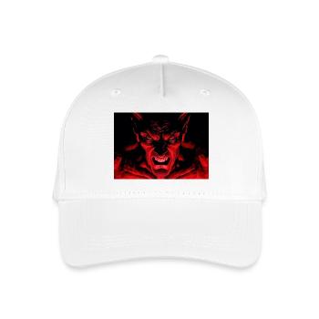 The Devil - Organic Kids’ Baseball Cap - white - Front