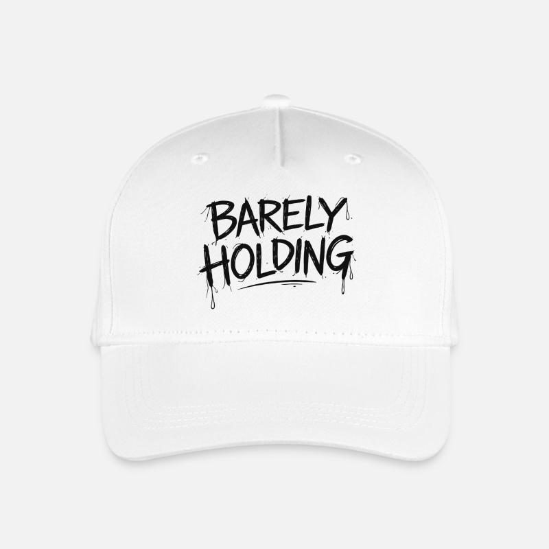 Hardly any graffiti - Organic Kids’ Baseball Cap - white