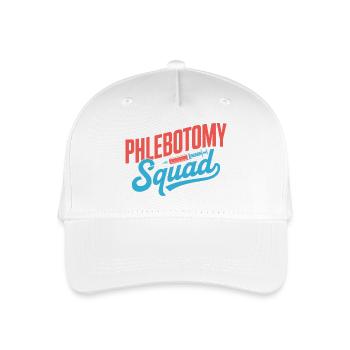 Phlebotomy Squad - Kinder Bio Basecap - Weiß - Vorne