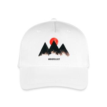 Urban Mountain - Nature Vibes par Free Art - Casquette de baseball bio Enfant - blanc - Devant