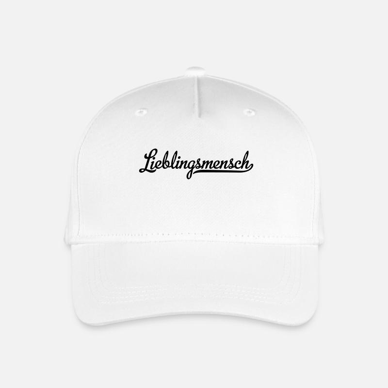 Lieblingsmensch - Kinder Bio Basecap - Weiß