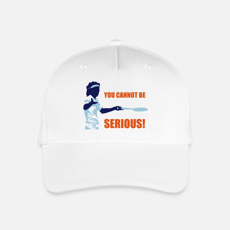 YOU CANNOT BE SERIOUS! - Kinder Bio Basecap - Weiß