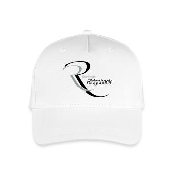 RR-Schriftzug-2 - Kinder Bio Basecap - Weiß - Vorne