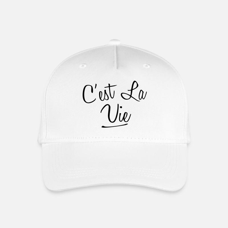 Cest La Vie - Kinder Bio Basecap - Weiß