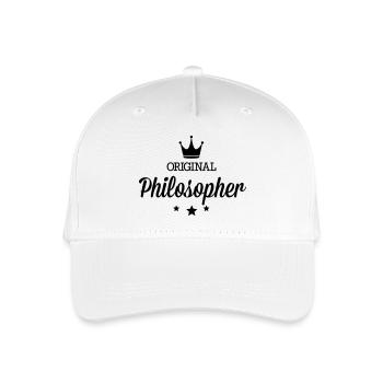 Original 3 étoiles luxe philosophe - Casquette de baseball bio Enfant - blanc - Devant