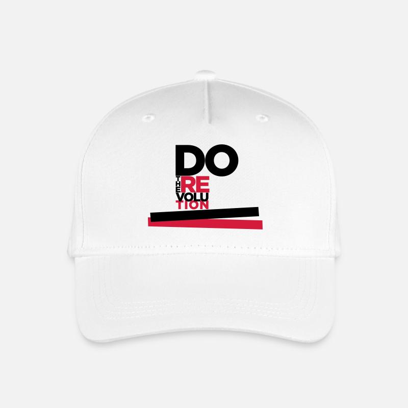 Revolution - Kinder Bio Basecap - Weiß