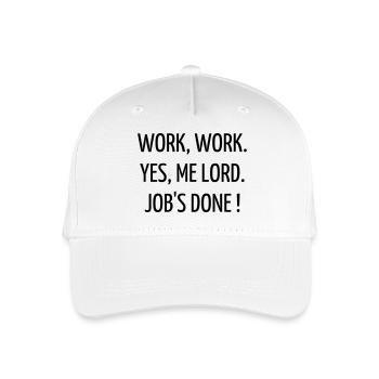Quote / Gaming / Geek / Gamer / Computer / Game - Organic Kids’ Baseball Cap - white - Front