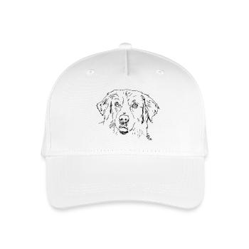 Golden Retrievers - Organic Kids’ Baseball Cap - white - Front