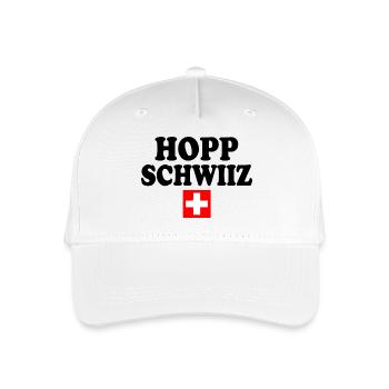 Hopp schwiiz - Casquette de baseball bio Enfant - blanc - Devant