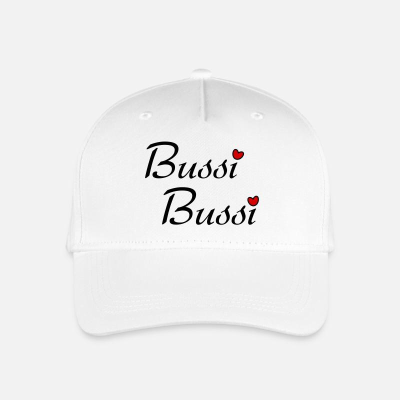 Bussi Bussi - Kinder Bio Basecap - Weiß