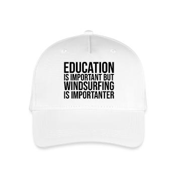 Windsurfing - Organic Kids’ Baseball Cap - white - Front