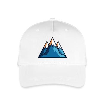 Gebirge - Kinder Bio Basecap - Weiß - Vorne