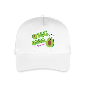 « Oh My Guacamole » - pour les vrais fans d’avocats - Casquette de baseball bio Enfant - blanc - Devant