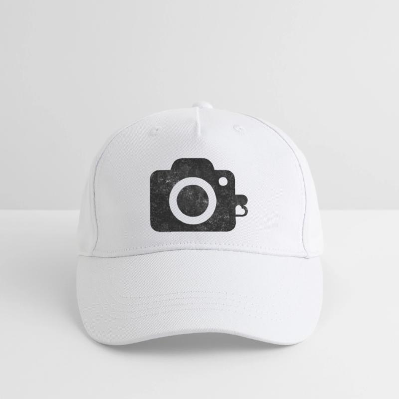 Conception de logo de caméra Casquette de baseball bio Enfant