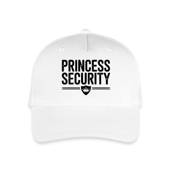 Princess Security - Organic Kids’ Baseball Cap - white - Front