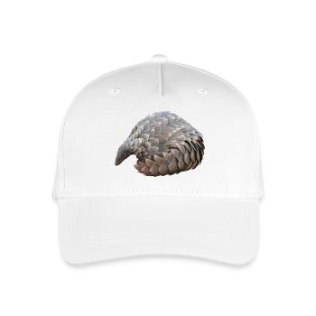 Pangolin dessiné à la main - Casquette de baseball bio Enfant - blanc - Devant