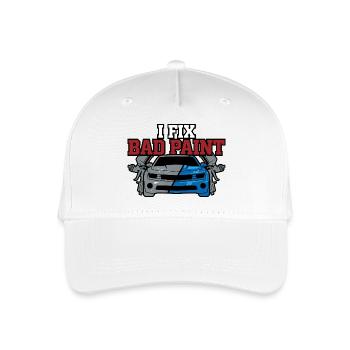 Car Body Workshop Car Body Technician - Organic Kids’ Baseball Cap - white - Front