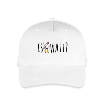 Möwe - Is Watt? - Nordsee - Geschenk - Kinder Bio Basecap - Weiß - Vorne
