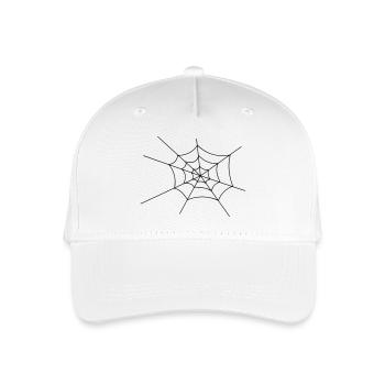 spider_web - Kinder Bio Basecap - Weiß - Vorne