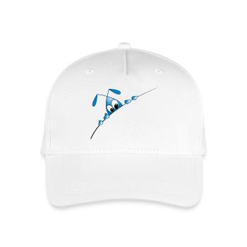 neugierige Ameise - Kinder Bio Basecap - Weiß - Vorne