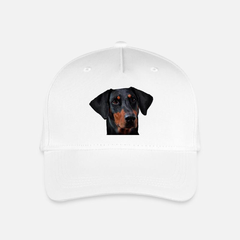 Doberman - Casquette de baseball bio Enfant - blanc