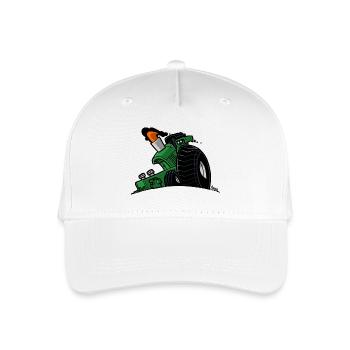 1292 DRAWSMALL VERT - Casquette de baseball bio Enfant - blanc - Devant