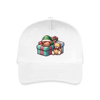 Wichtel Zwerge - Kinder Bio Basecap - Weiß - Vorne