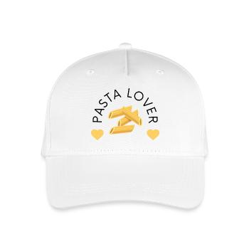 Pasta Lover - Organic Kids’ Baseball Cap - white - Front
