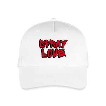 Spray Love - Kinder Bio Basecap - Weiß - Vorne