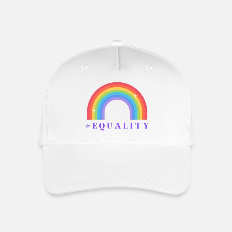 Pride Month Equality - Organic Kids’ Baseball Cap - white