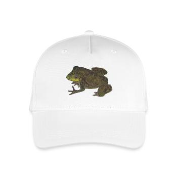 Leap into the new - Organic Kids’ Baseball Cap - white - Front