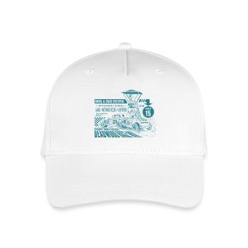 Vintage Motorsport Racing Design - Organic Kids’ Baseball Cap - white - Front