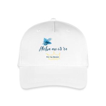 Aloha Au la 'Oe T-Shirt für Herren: Baumwolle im Hawaiianischen Stil - Kinder Bio Basecap - Weiß - Vorne