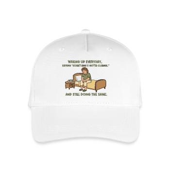 Éveillé mais coincé - Casquette de baseball bio Enfant - blanc - Devant
