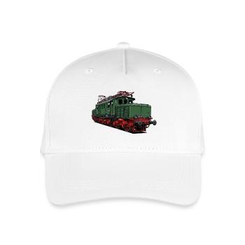 E-Lok BR 254 der DR - Kinder Bio Basecap - Weiß - Vorne