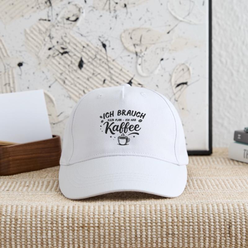 I don't need a plan, I need coffee Organic Kids’ Baseball Cap