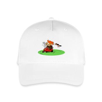Cheffe on Tour - Kinder Bio Basecap - Weiß - Vorne