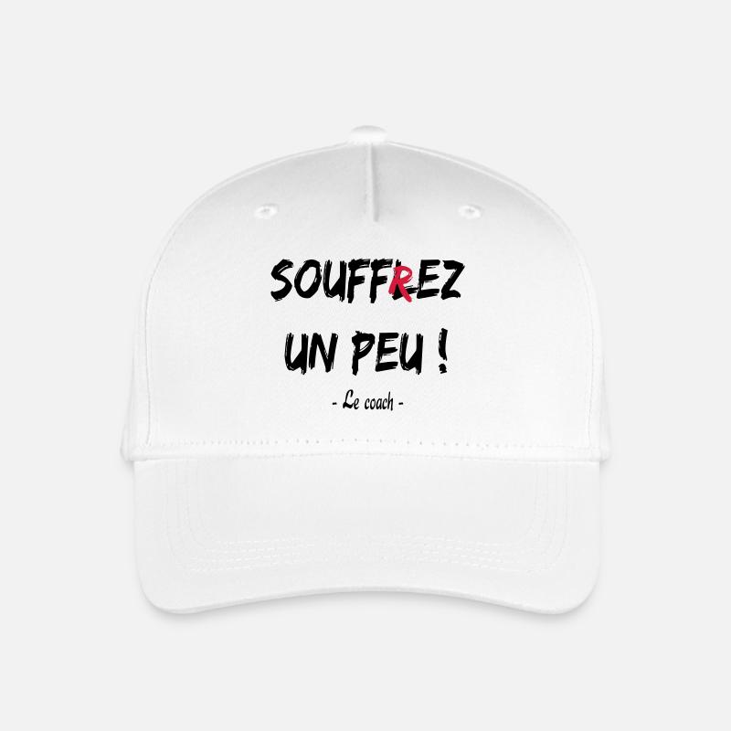 Soufflez un peu - Organic Kids’ Baseball Cap - white