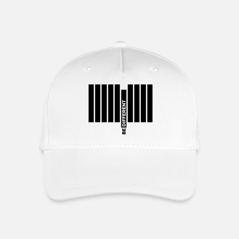 Be Different - Kinder Bio Basecap - Weiß