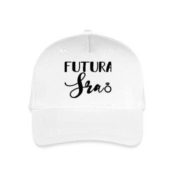 Futura Sra. Engagement Party Bridal Shower Wedding - Organic Kids’ Baseball Cap - white - Front