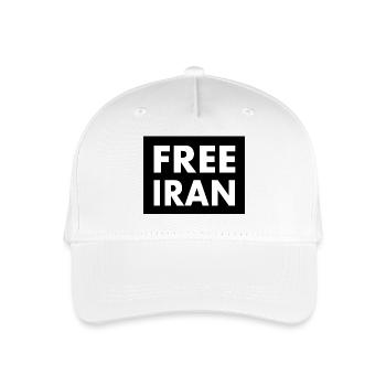 Free iran - Organic Kids’ Baseball Cap - white - Front