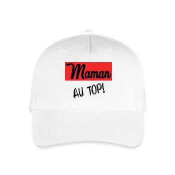 SCHÖNEN MUTTERTAG. MAMA. MUTTERTAG - Kinder Bio Basecap - Weiß - Vorne