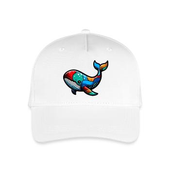 Wal - Kinder Bio Basecap - Weiß - Vorne