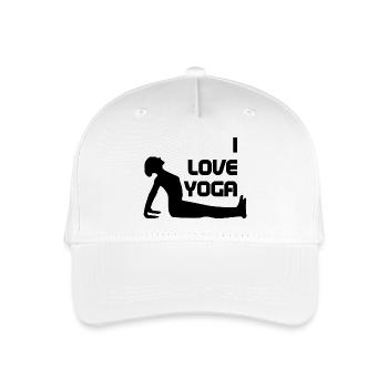 Yoga Meditation Spa Namaste - Organic Kids’ Baseball Cap - white - Front