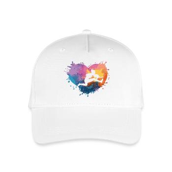 Hobby Horsing Heart - Organic Kids’ Baseball Cap - white - Front