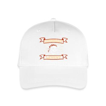Levent as a first name - Organic Kids’ Baseball Cap - white - Front