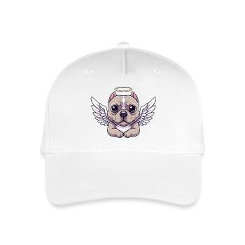 Liebenswerter Hund Engel Weihnachten Treu Cartoon - Kinder Bio Basecap - Weiß - Vorne